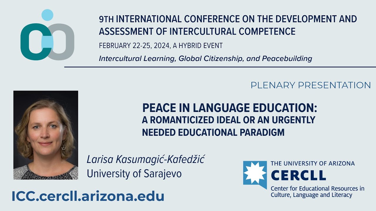 Kasumagić Kafedžić (ICC 24, Plenary I) - 𝙋𝙚𝙖𝙘𝙚 𝙞𝙣 𝙇𝙖𝙣𝙜 𝙀𝙙: 𝘼 𝙍𝙤𝙢𝙖𝙣𝙩𝙞𝙘𝙞𝙯𝙚𝙙 𝙄𝙙𝙚𝙖𝙡 𝙤𝙧 𝙖𝙣 𝙐𝙧𝙜𝙚𝙣𝙩𝙡𝙮 𝙉𝙚𝙚𝙙𝙚