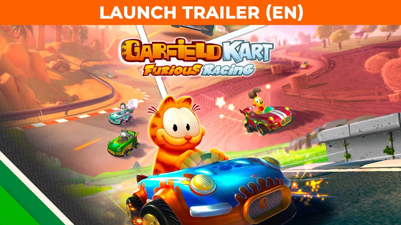 Garfield Kart Furious Racing  | Launch Trailer EN | Microids & Artefacts Studio