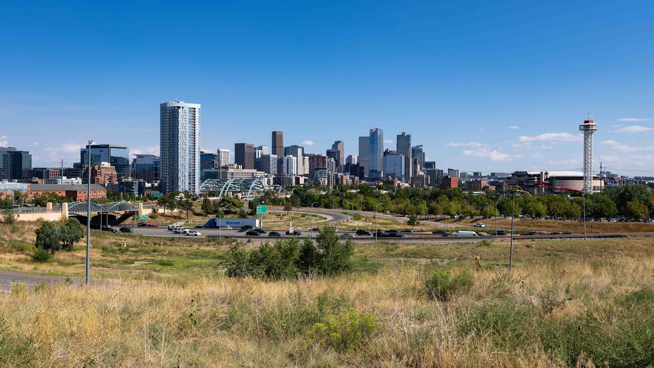 Downtown Denver Summer Walking Tour - Colorado, USA・4K HDR