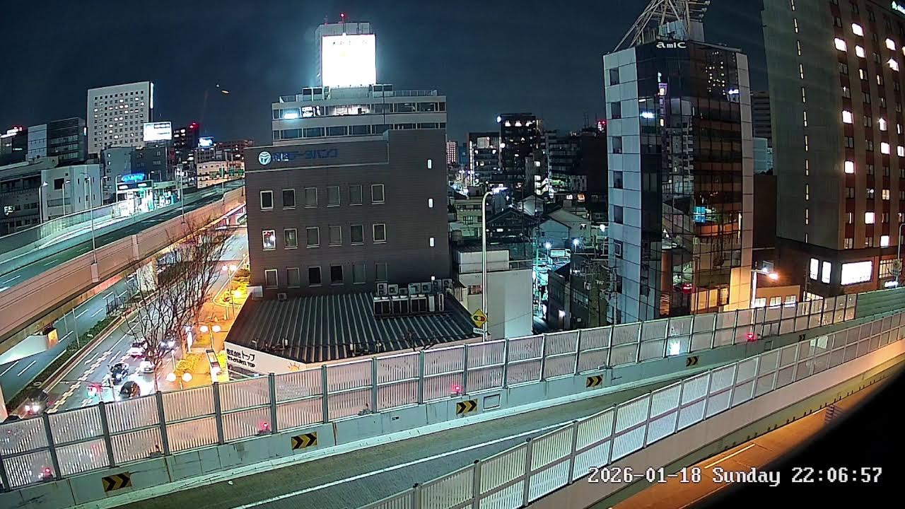 愛知県名古屋市中村区名駅ライブカメラ Aichi Nagoya Live camera.world.cam