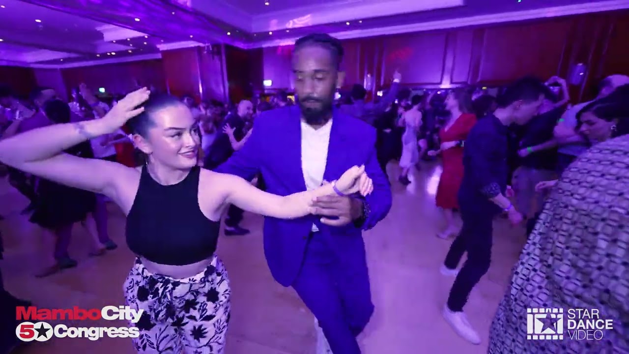 Raul Valenzuela & Mitsi Jan Valdivia-Webster - social dancing @ Mambo City 5Stars Congress