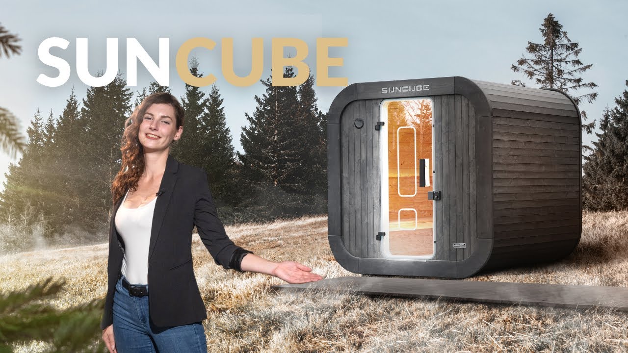 Design Außensauna von Suncube - Modernes Sauna-Design   |   SPA Deluxe GmbH