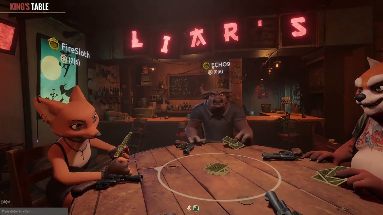 Liar's Bar (Full Match) - NO COMMENTARY