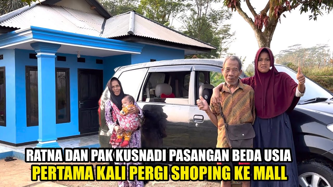 PERTAMA KALI RATNA DAN PAK KUSNADI PERGI SHOPING BELANJA KE MALL