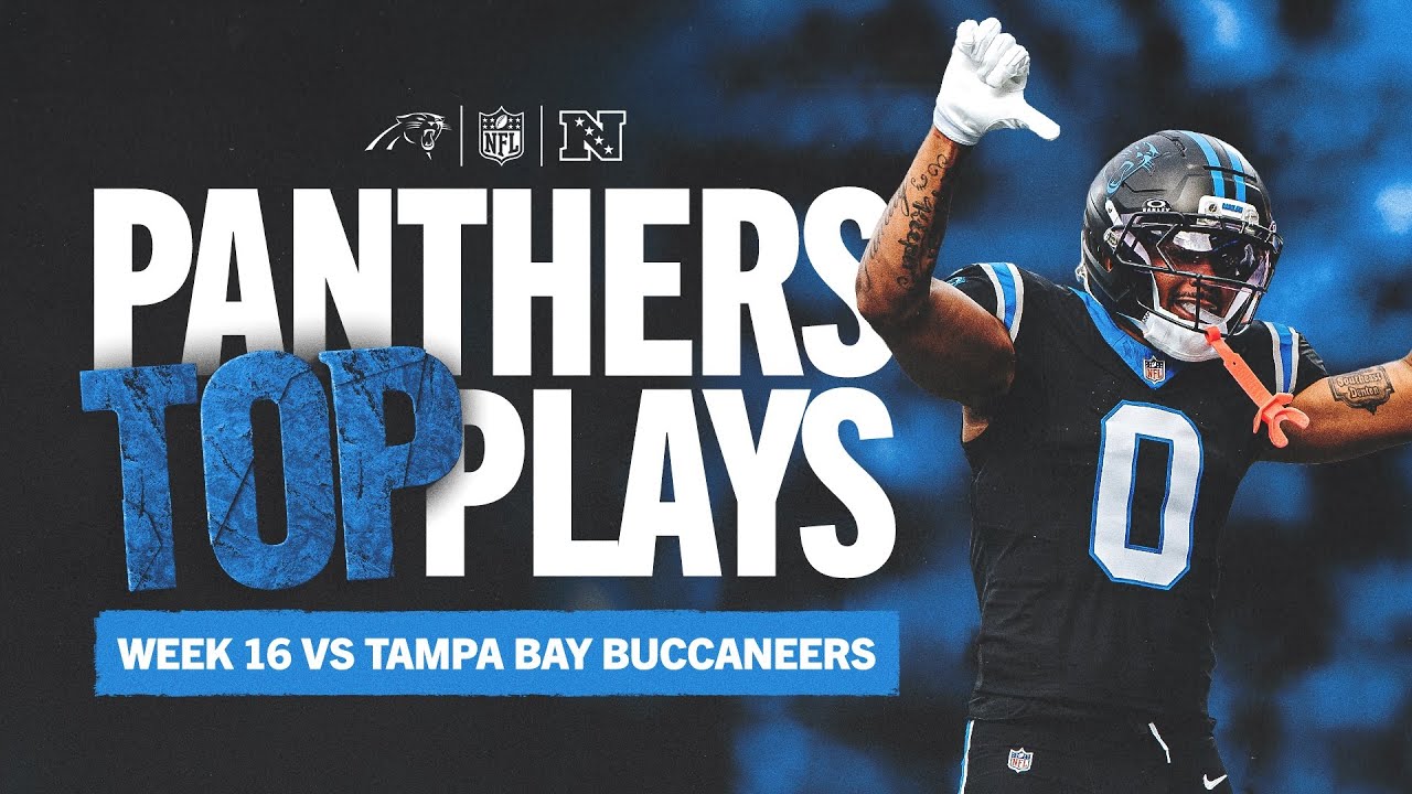 Carolina Panthers Highlights vs. Tampa Bay Buccaneers | Week 16