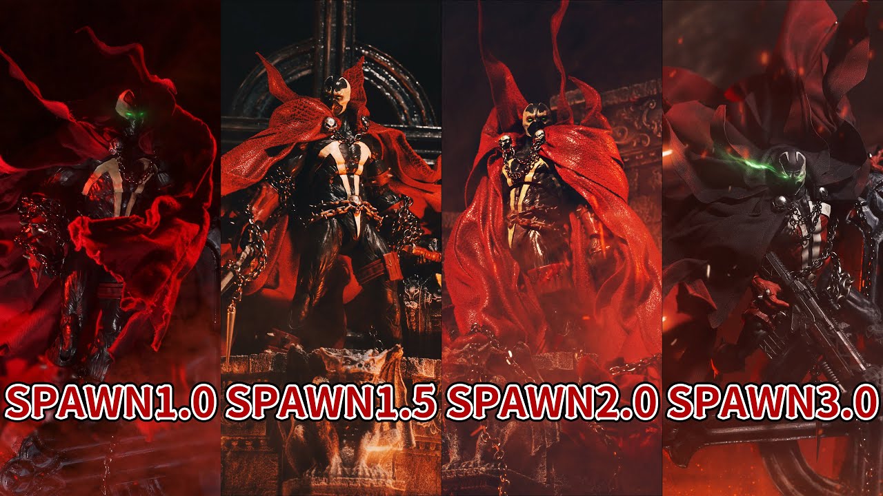 【DIY Cape】Spawn 3.0 is coming! Forgeknight Custom Mcfarlane Spawn cape! Which one would you choose?
