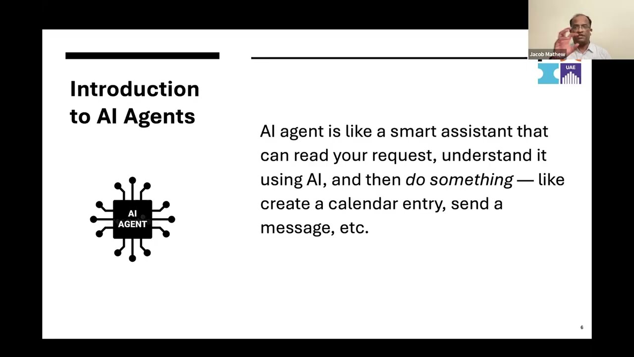 What are AI Agents? Building Practical Automations with n8n - By Jacob Mathew