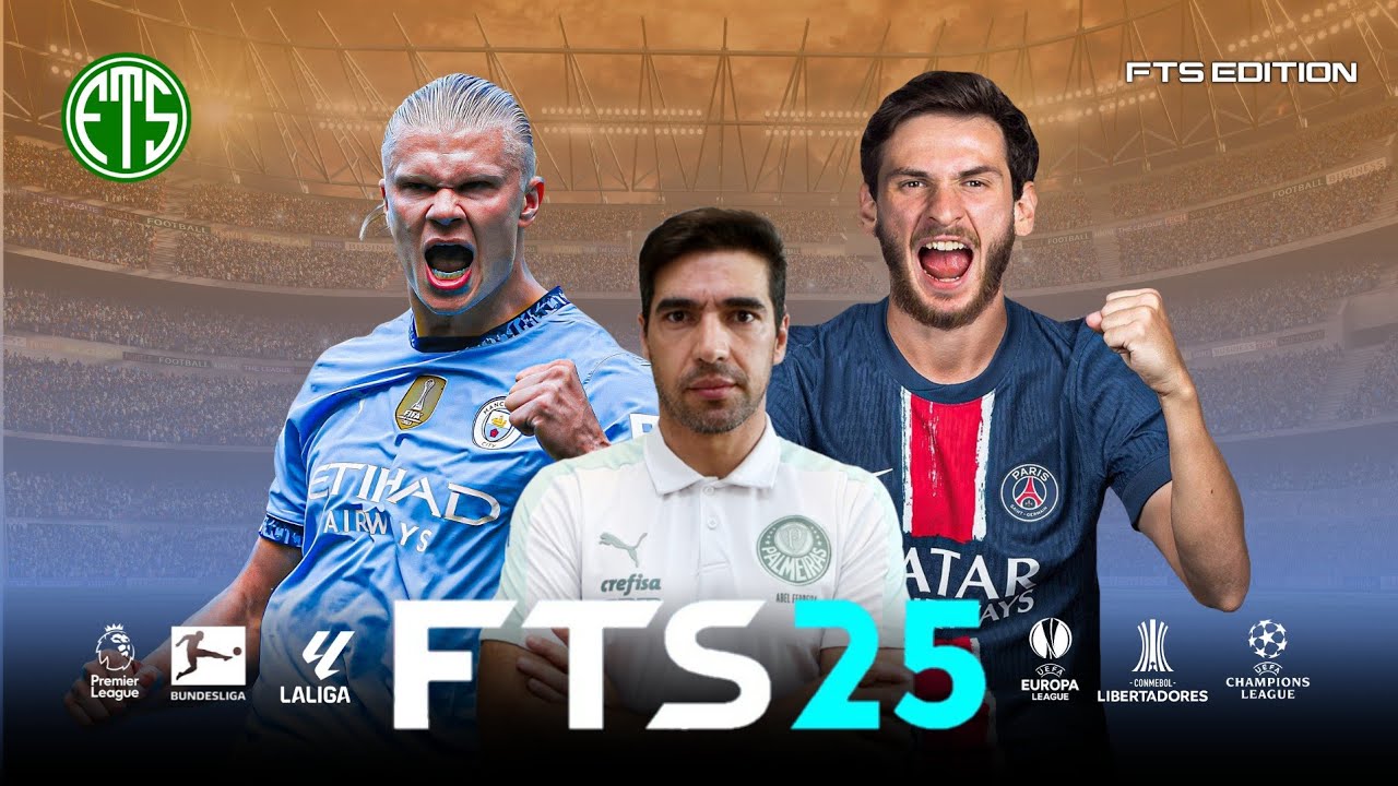 Fts 25 com Brasileirâo,transferencias atualizadas, graficos de PS5,novas ligas, animações. #fts2025