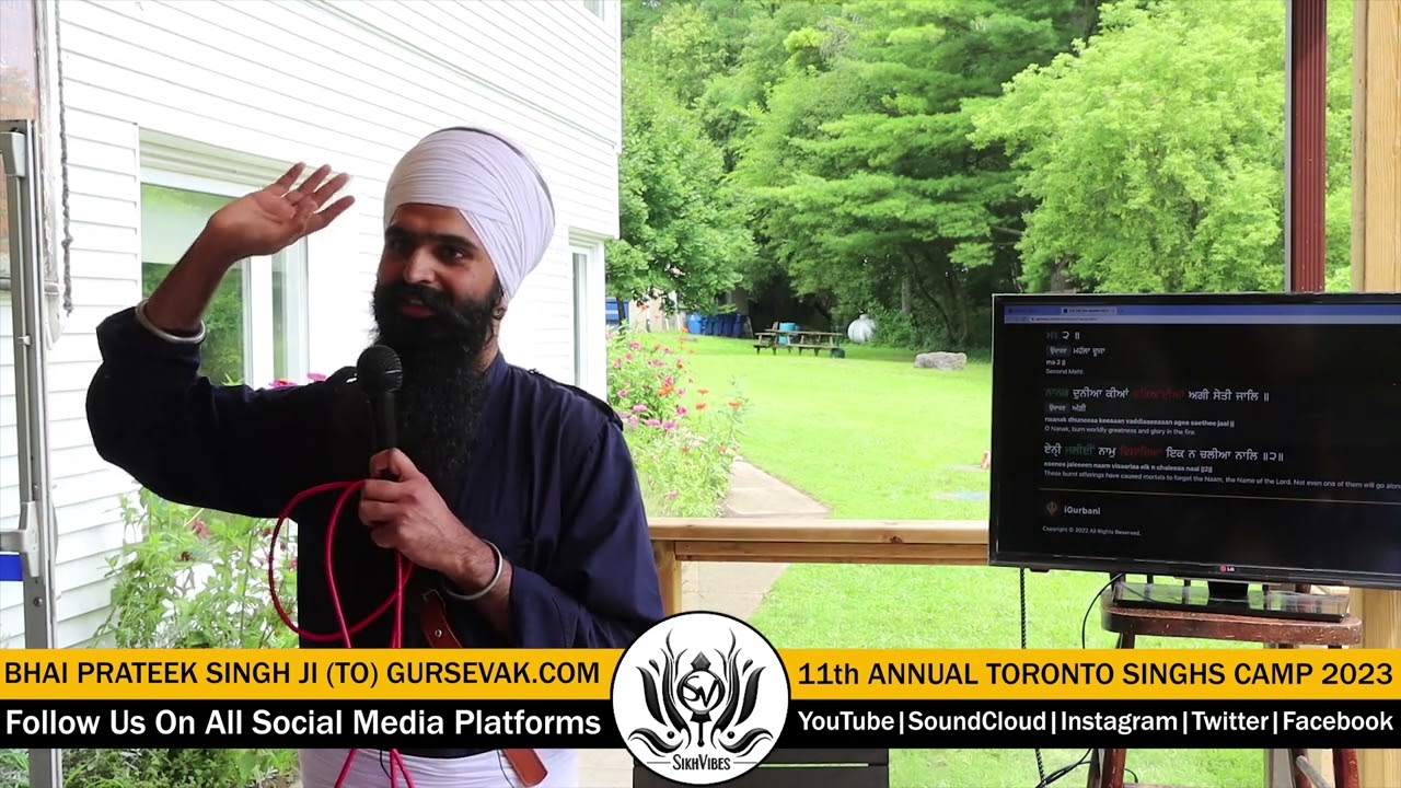 Bhai Prateek Singh Ji (TO, Gursevak.com) TSC2023 - Bhai Satha & Rai Balwand Ji
