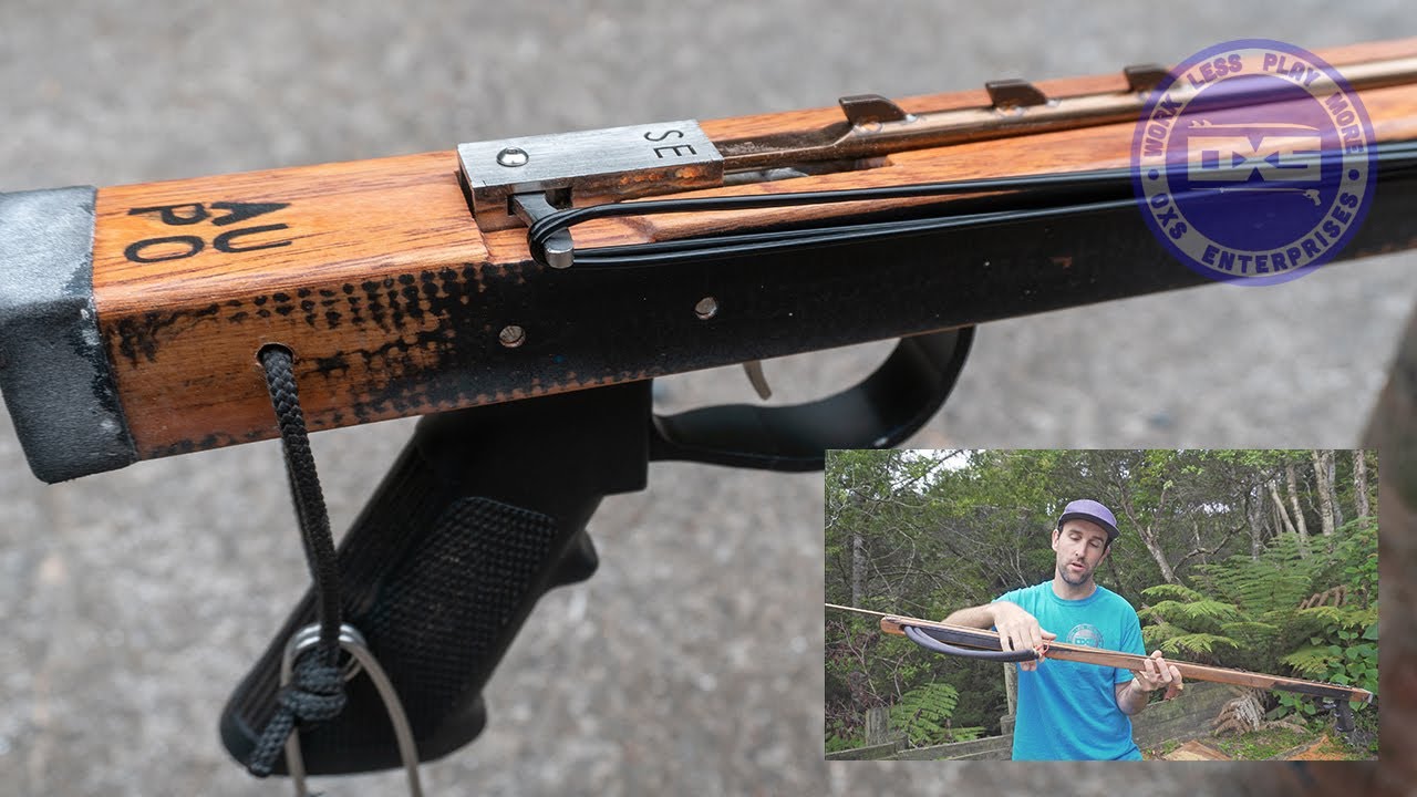 Custom 110 Speargun New Zealand - OXS Enterprises