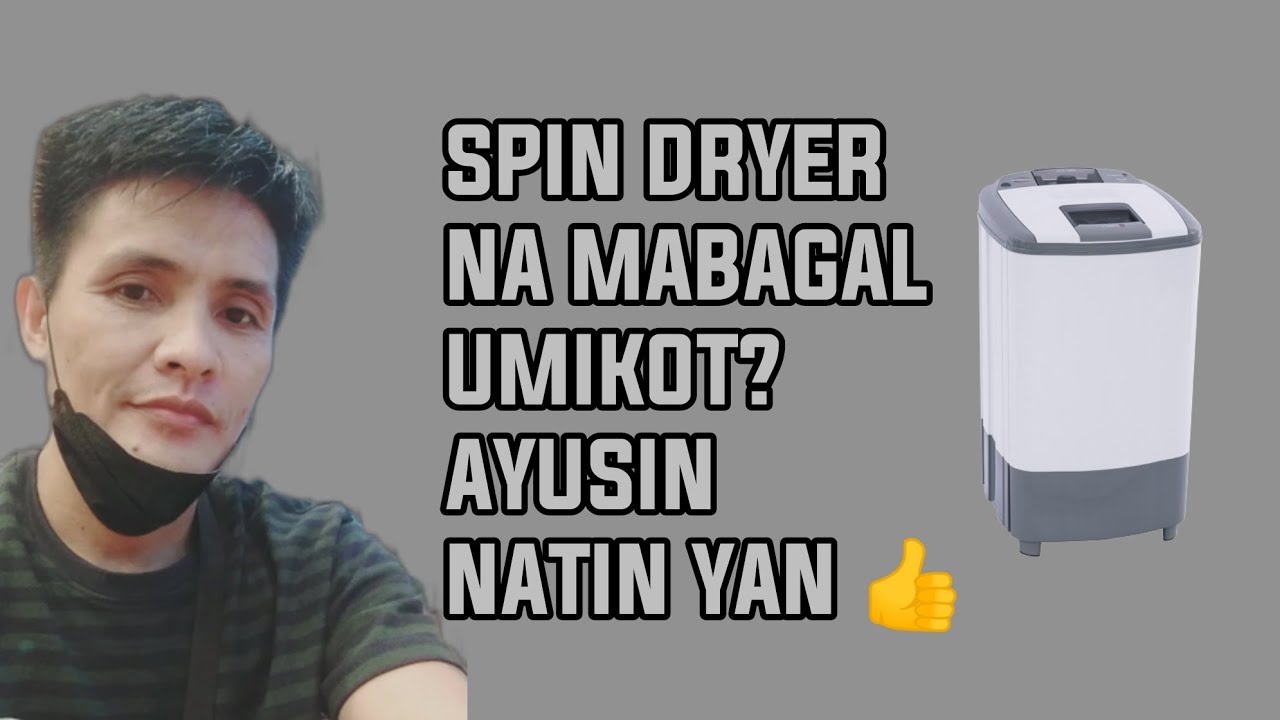 Mabagal na pag-ikot ng spin dryer? Ayusin natin yan 👍 - DioMades Vlogs