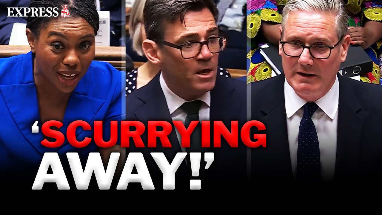 Badenoch DESTROYS Burnham at Starmer's emotional FINAL PMQs