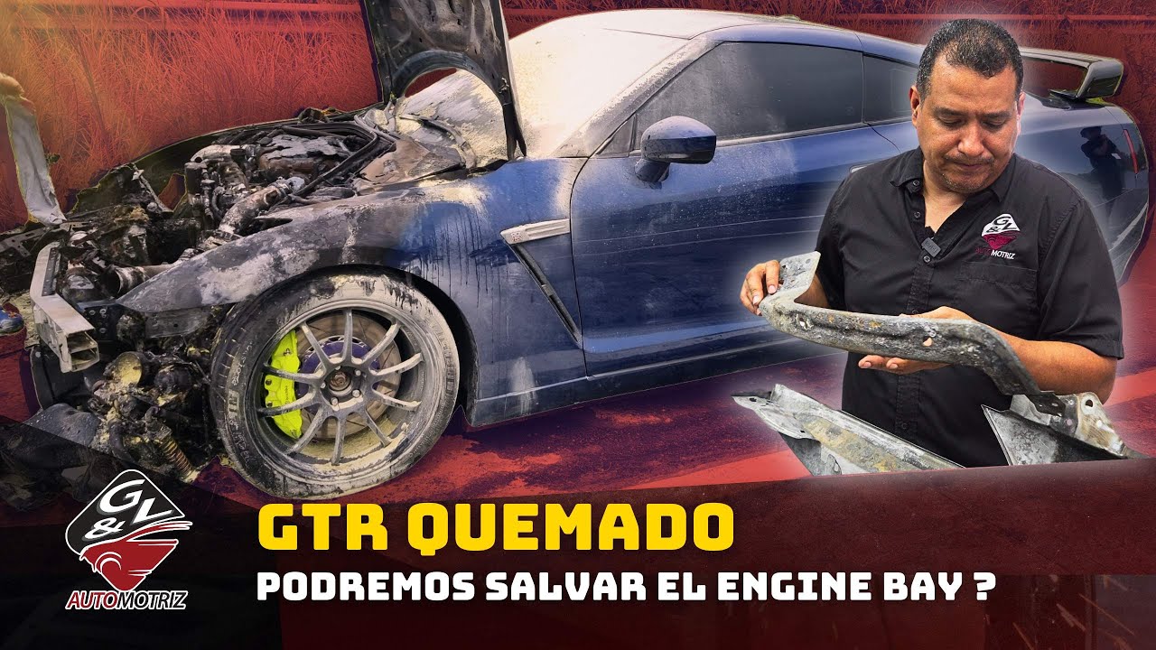 GTR QUEMADO / Limpieza y Pintura de Engine Bay / TUNER GARAGE / CAP.1 / GYL AUTOMOTRIZ