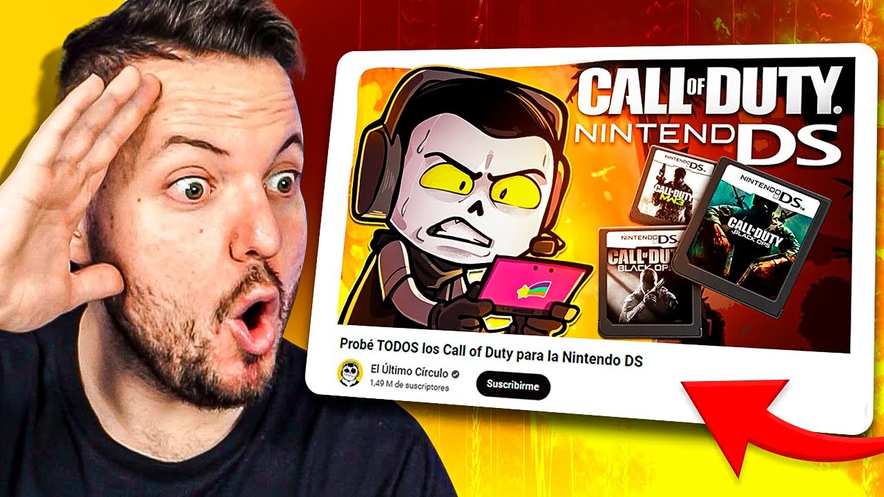 Probé TODOS los Call of Duty para la Nintendo DS [REACCIÓN]