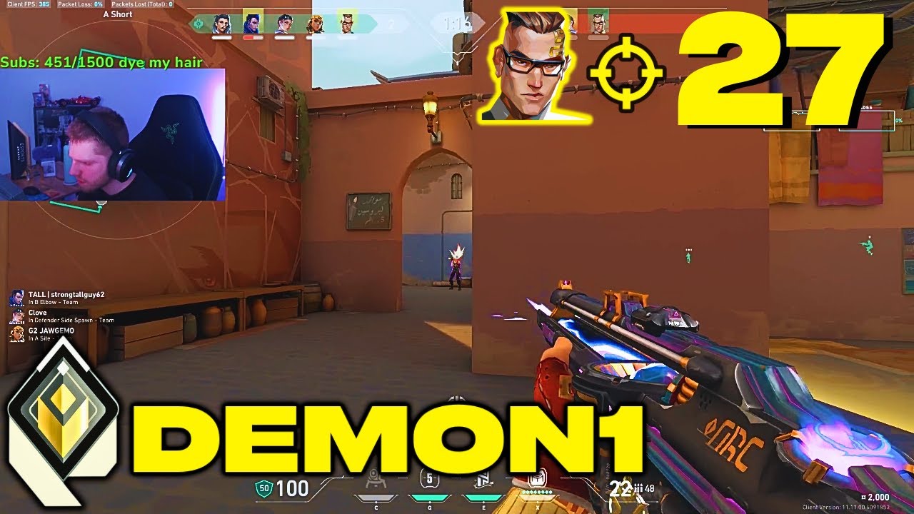 66% HS RATE ON CHAMBER!! - Demon1 [NA] #MatchMVP