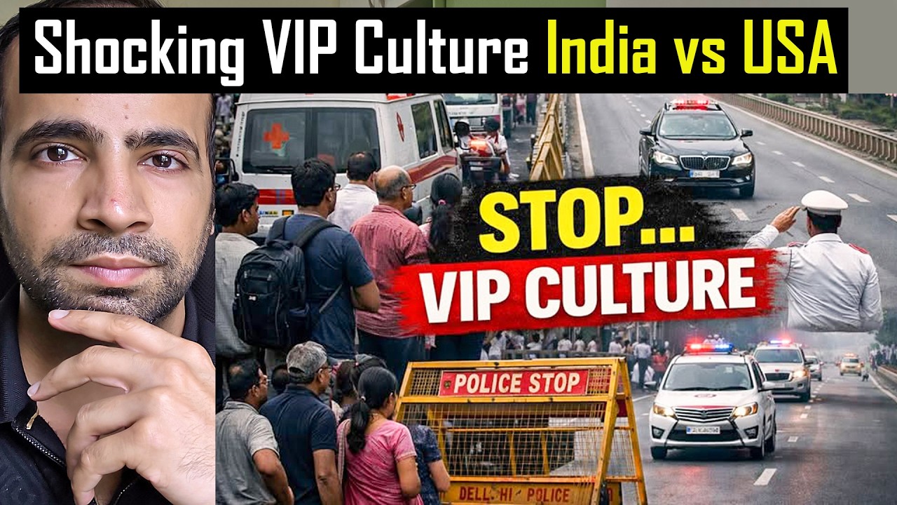 India's VIP Culture EXPOSED | Why America Doesn't Have This Problem?