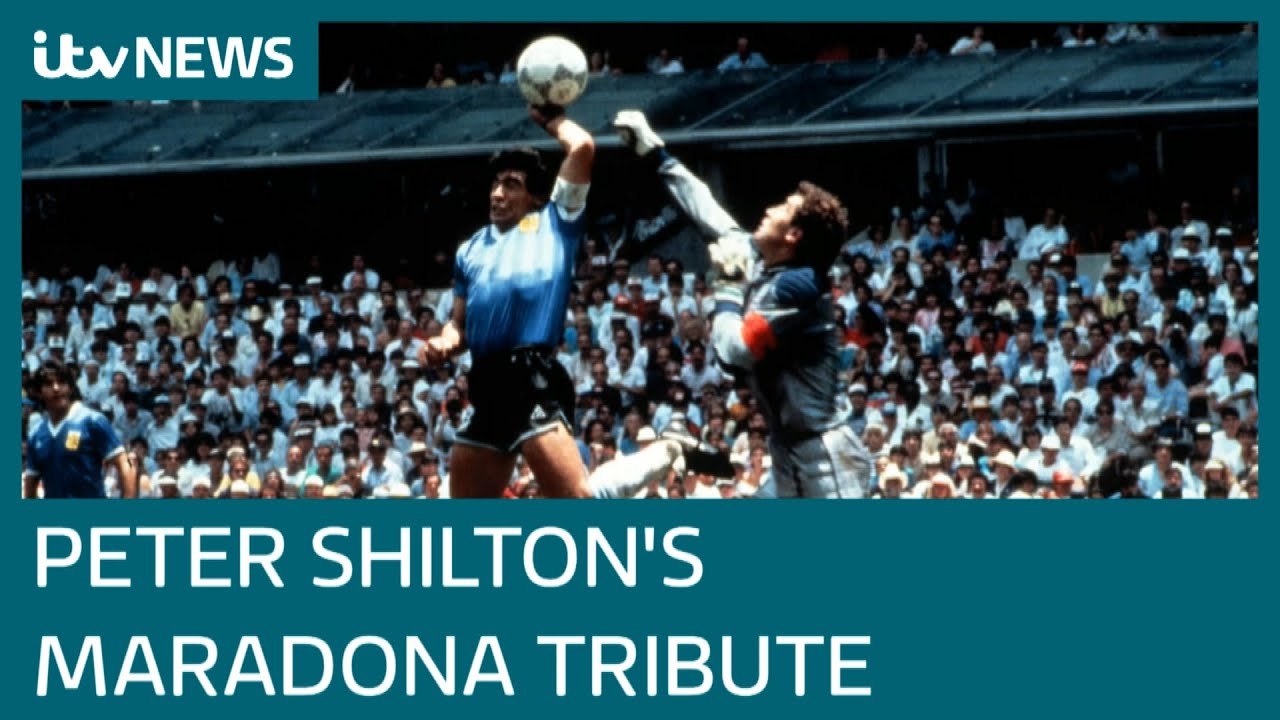 Argentina pays respects to Diego Maradona as Peter Shilton hails 'greatest' opponent | ITV News