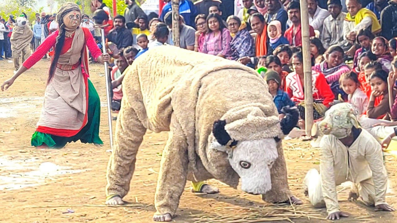 গরু টার বিরাট কান্ড | Tapan Kumar Mahato Chhou Nach | Purulia Chhou Nach | Chhau Nach 