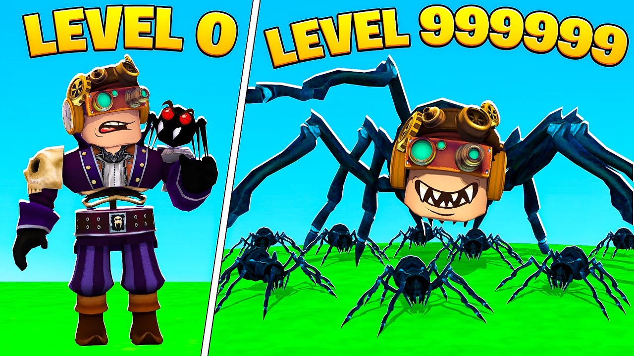 COSTRUISCO LA RAGNATELA LIVELLO 999999 SU ROBLOX!!