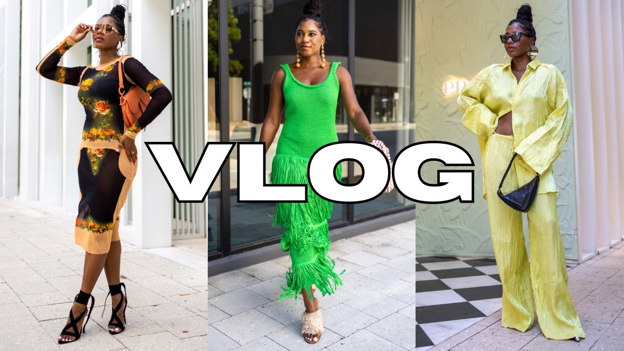 VLOG! Preparing for the Bahamas, I got the new IT Bag & Pre-Fall Fashion Shoot 😎 MONROE STEELE