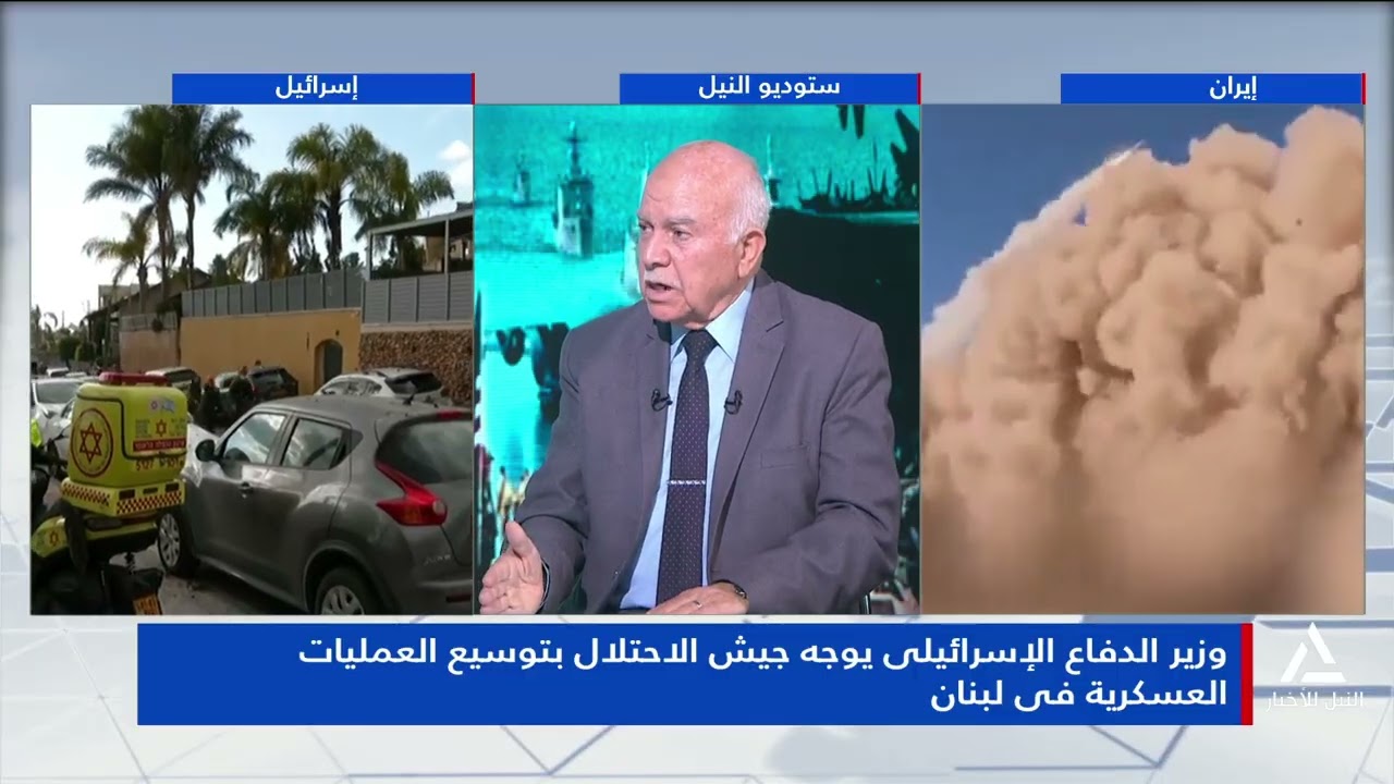 تغطية إخبارية 2026/3/12- وزير الدفاع الإسرائيلي يوجه الجيش بتوسيع العمليات العسكرية فى لبنان