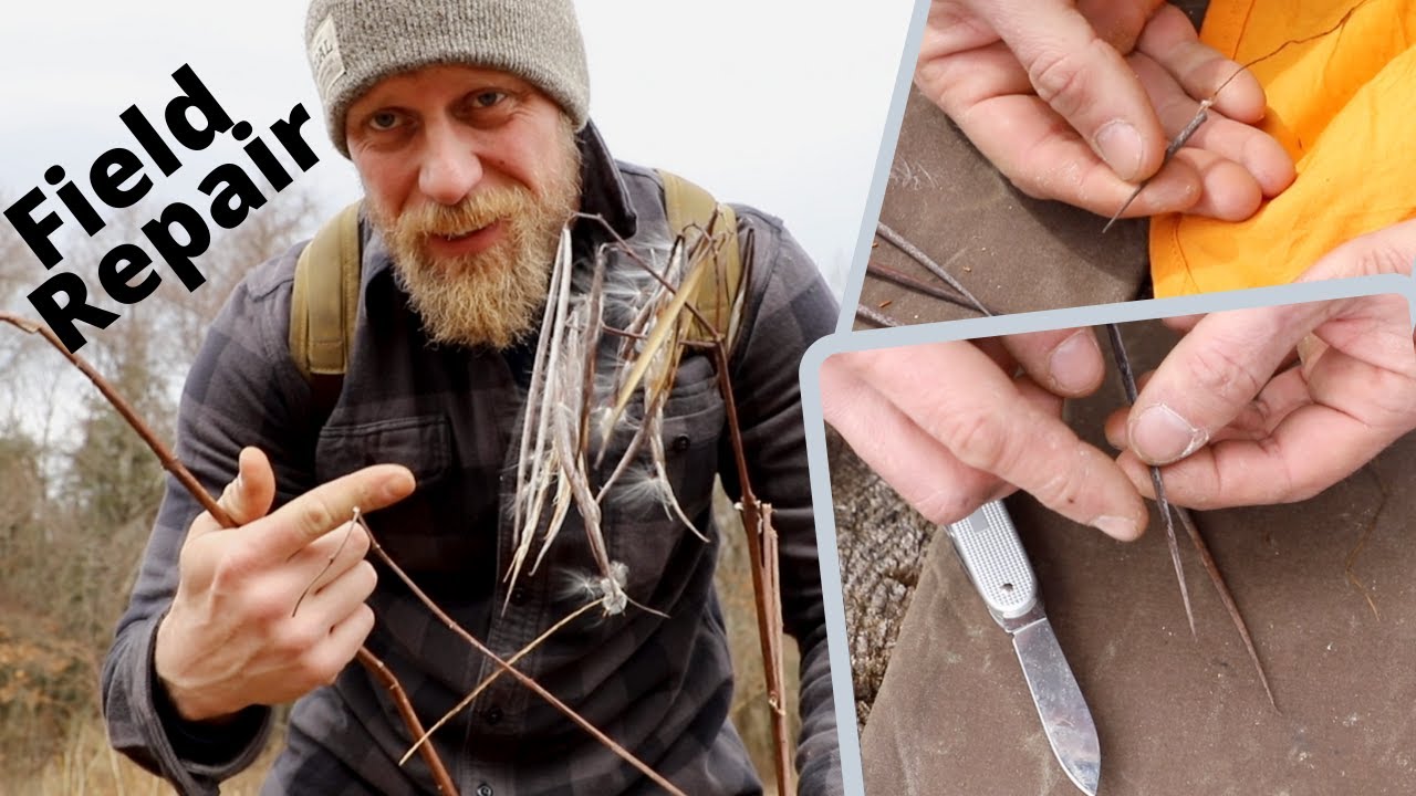 Sewing with Dogbane: Making Needles and Thread