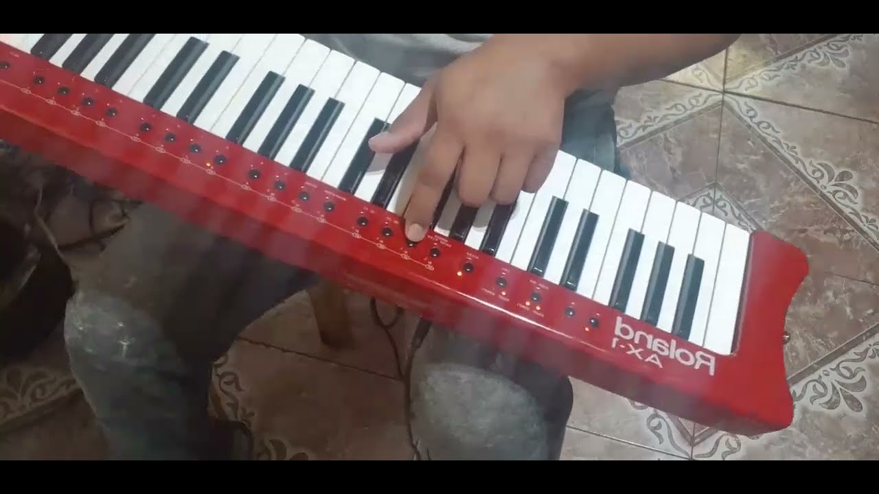Como guardar sonidos en Roland AX1-Tutorial