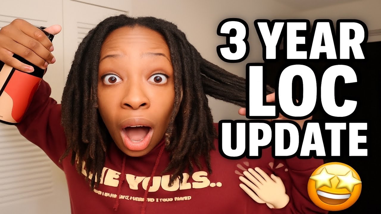 My 3 Year Loc Journey 🌱 | CRAZY Growth from Starter Locs to Now!