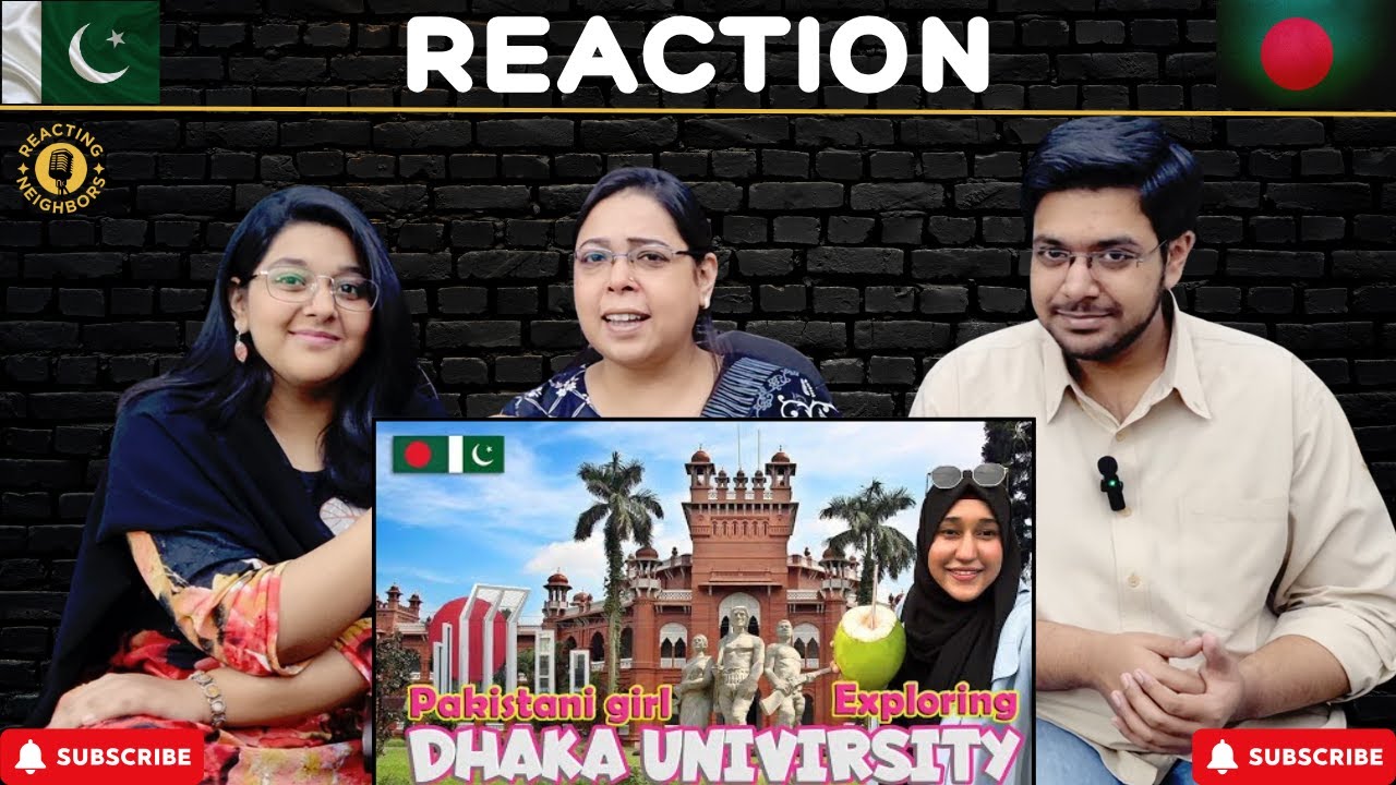Exploring DHAKA UNIVERSITY | Shaheed Minar & Parliament | Reaction!