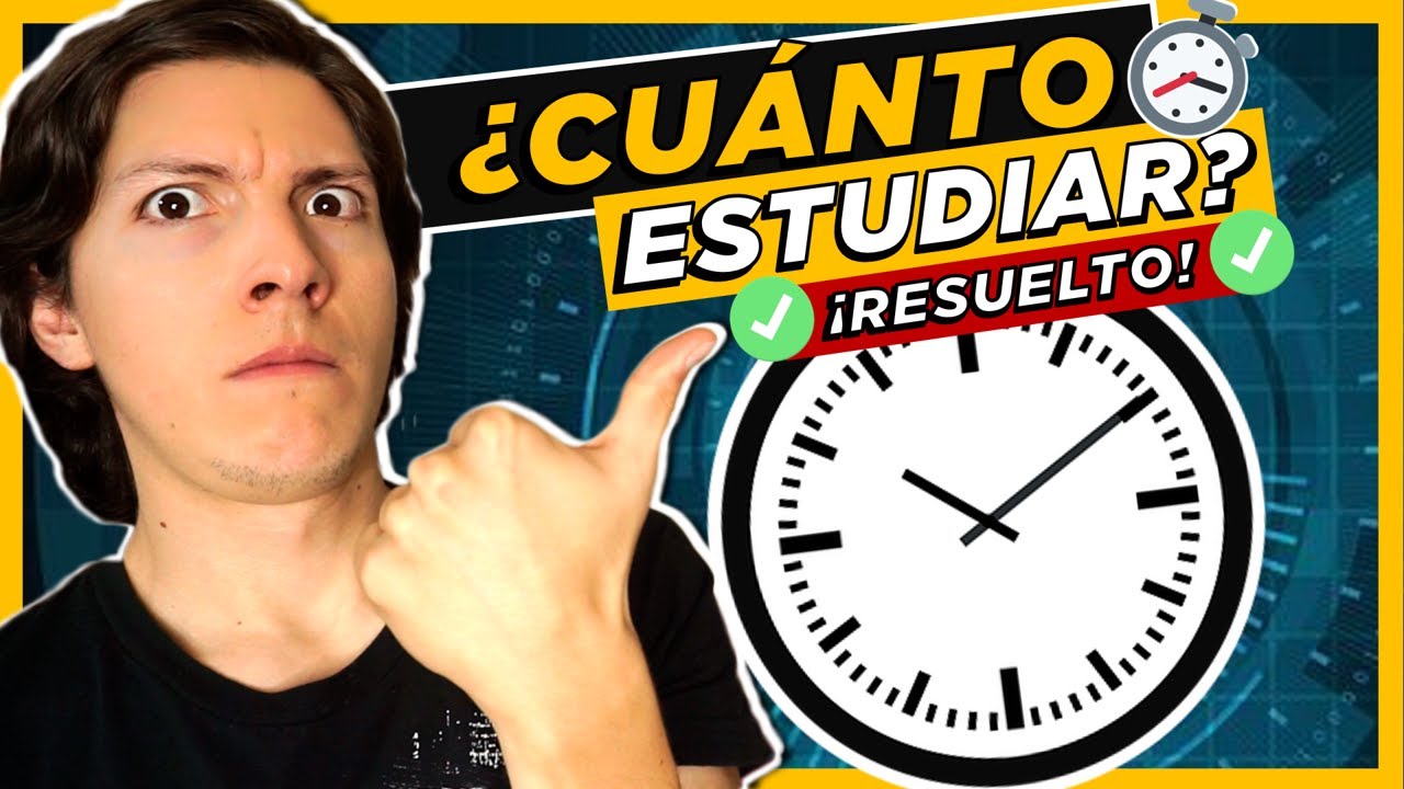 ⏲️ ¿Cuántas HORAS ESTUDIAR al DÍA? (y ser MUY Eficiente en el Estudio)