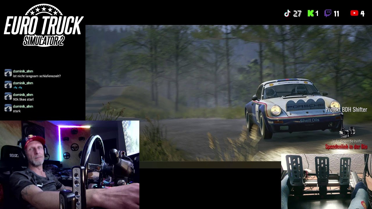 Rally Action mit Stahlwasser