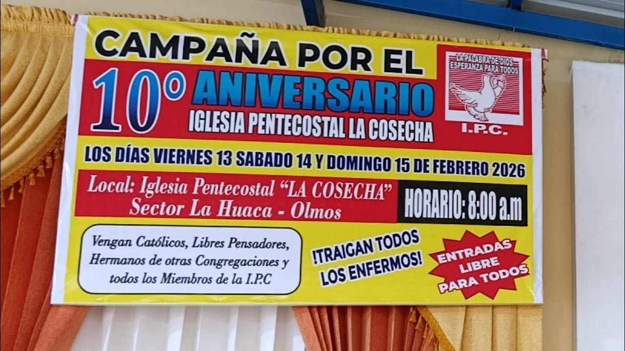 ALABANZAS IPC OLMOS  DOMINGO 01-02-2026