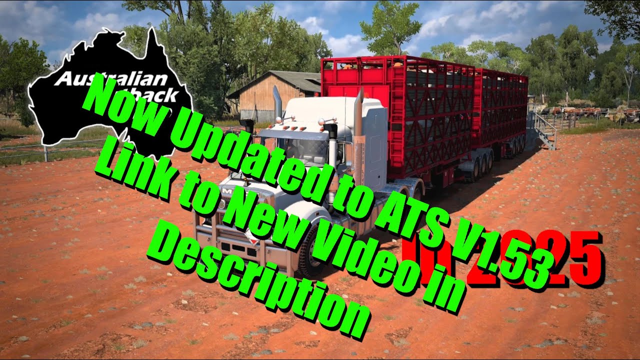 ** УСТАРЕЛО** Могу ли я использовать карту австралийской глубинки в American Truck Simulator 2025?