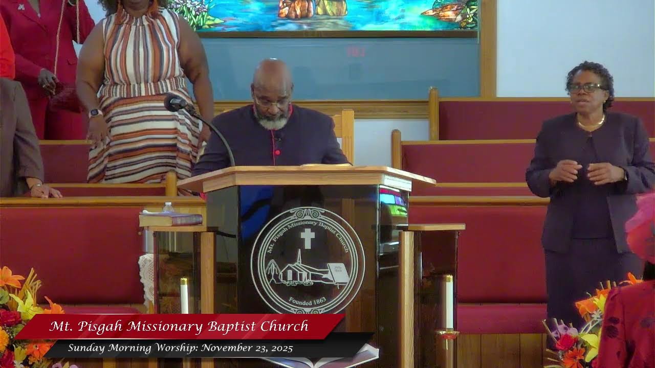 Sunday Morning Worship: November 23, 2025
