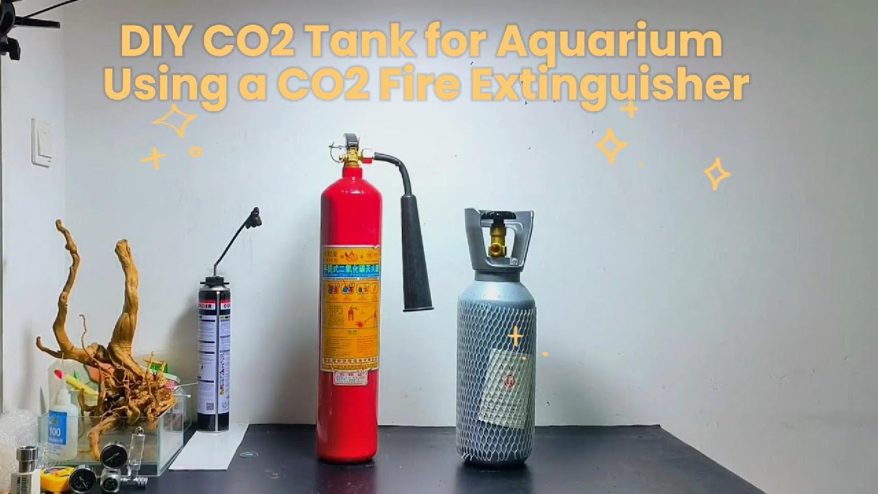 DIY CO2 Tank for Aquarium Using a CO2 Fire Extinguisher | Easy Guide