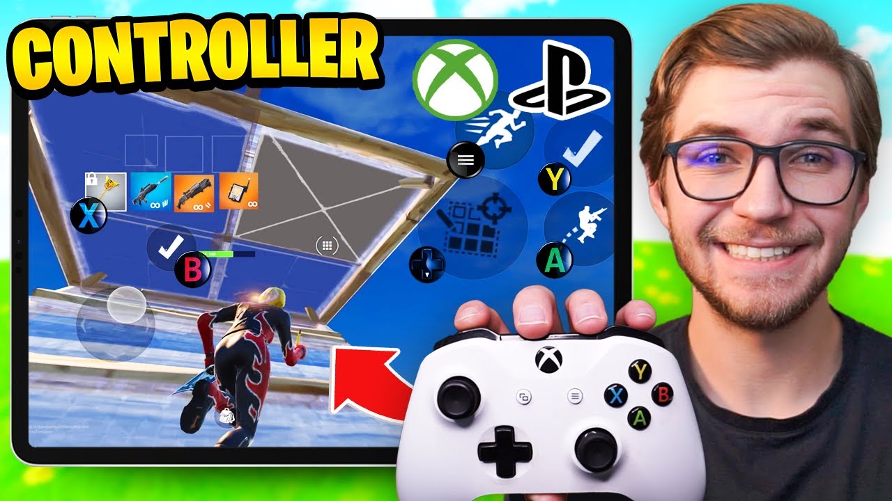 I Played Fortnite Mobile with a CONTROLLER! (How to Use Xbox/PS5 Controller on Fortnite Mobile)