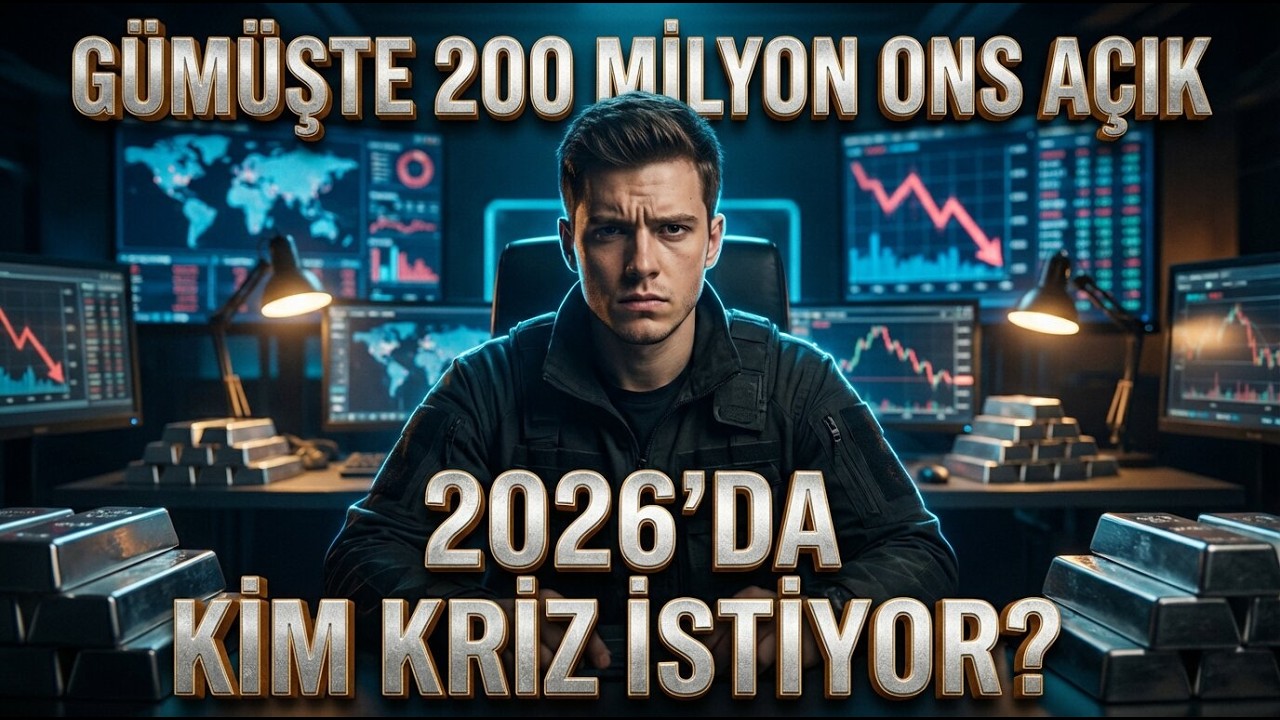 Gümüşte 200 Milyon Onsluk Açık