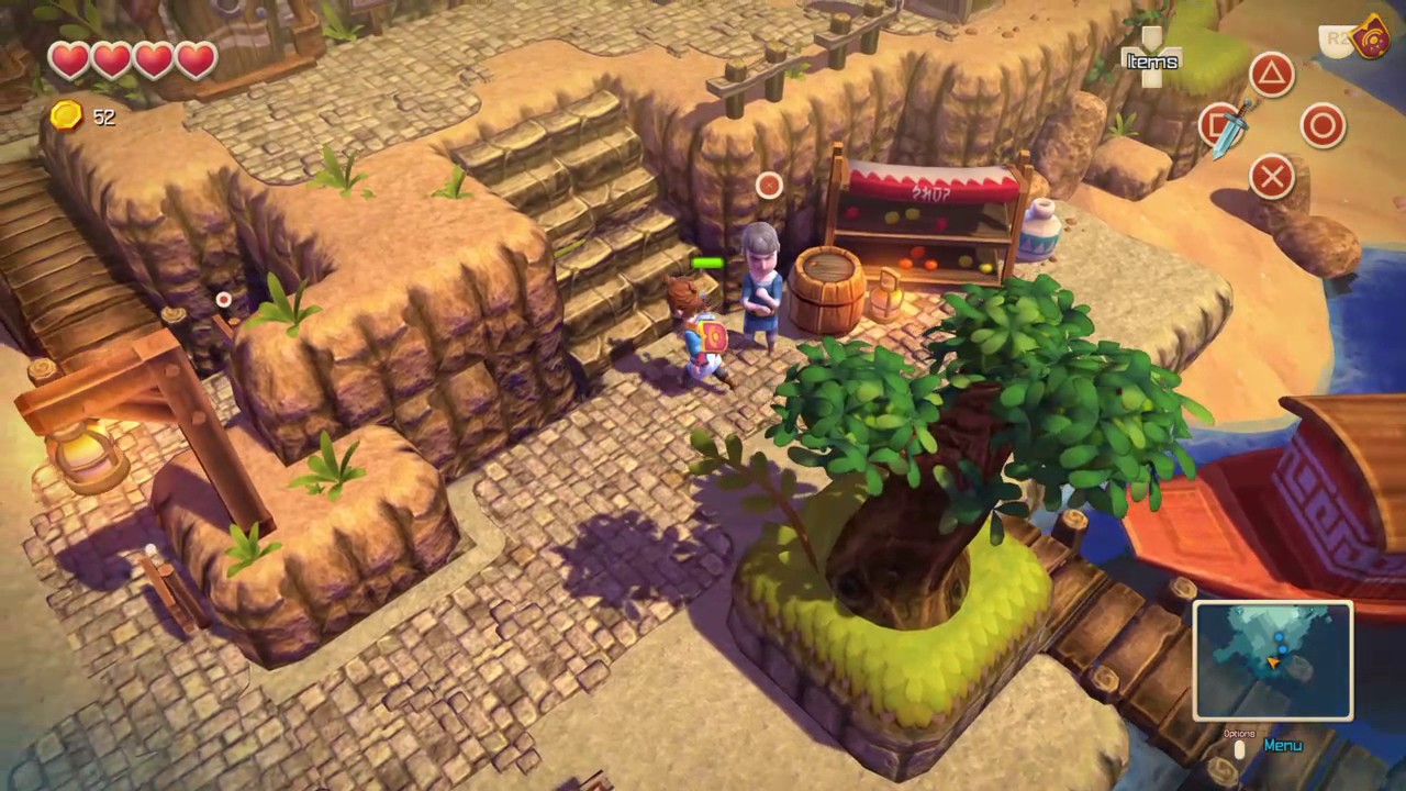 Oceanhorn Tikarel-Exploration