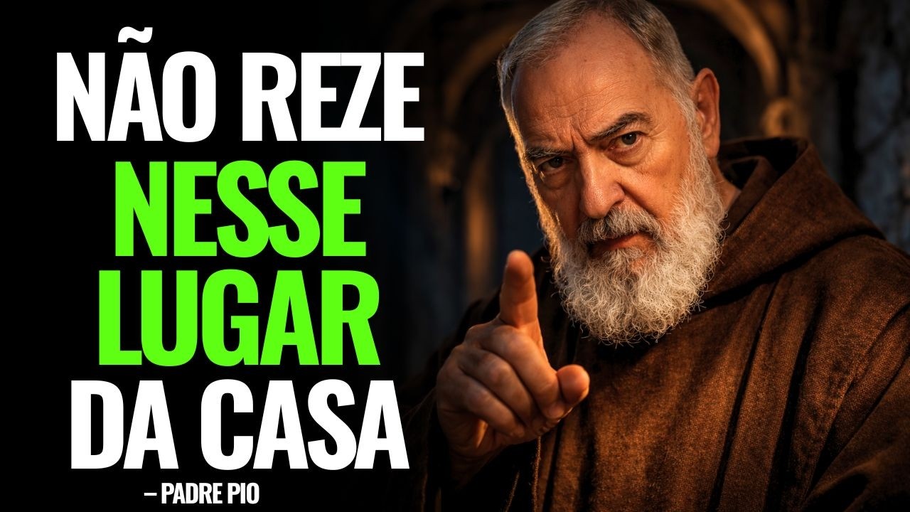 NÃO ORE NESTE LUGAR EM CASA – ABRE AS PORTAS PARA O MAL