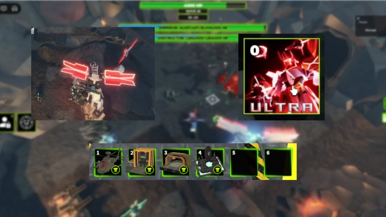Solo Ultra Nightmare with 4 Towers | Tower Defense X