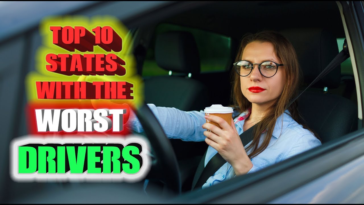 🚗  Top 10 States with the WORST drivers
