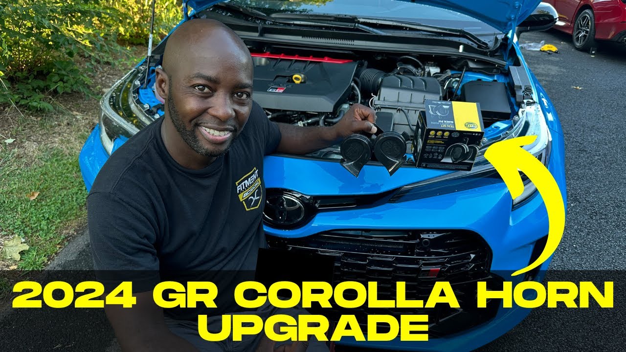 Upgrade Your 2024 Gr Corolla Horns In Just A Few Simple Steps!