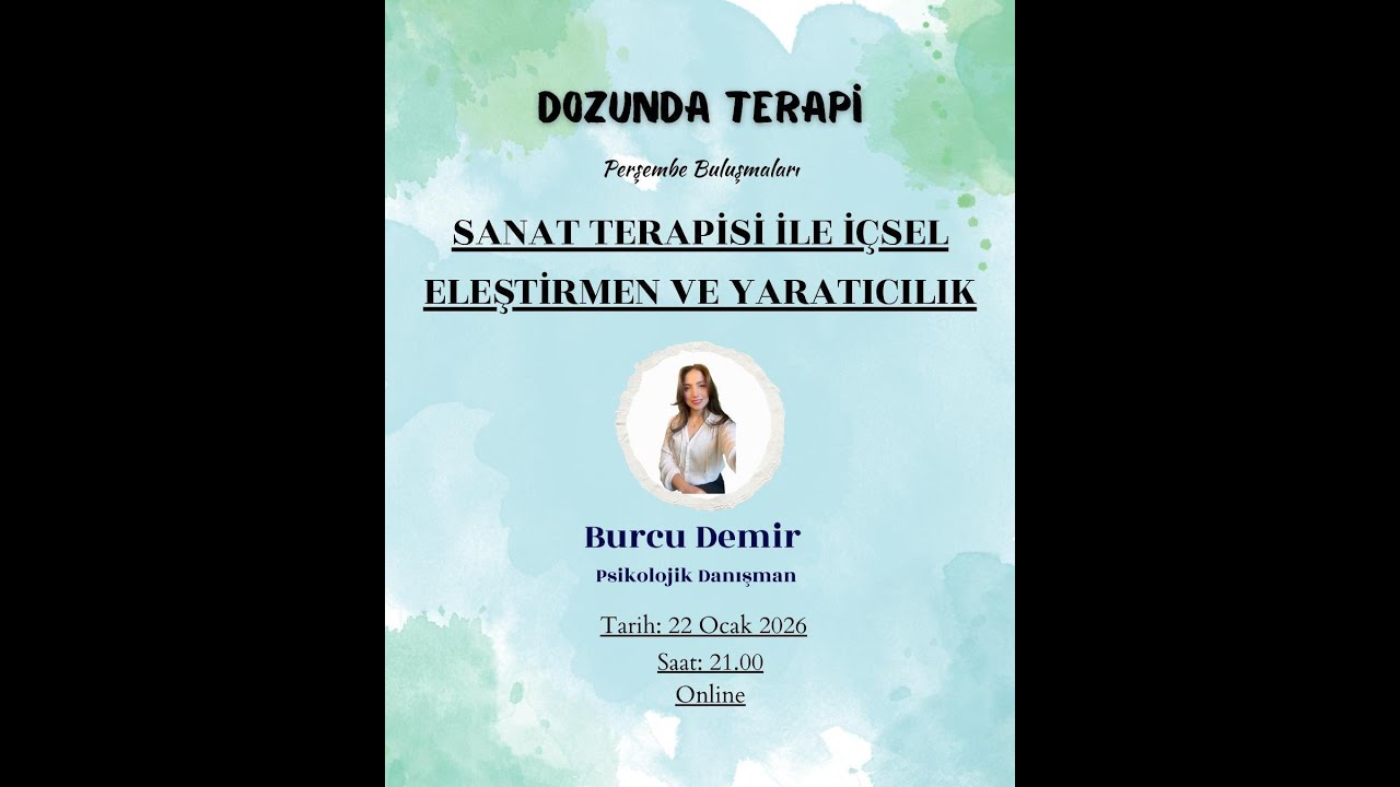 Sanat Terapisi İle İçsel Eleştirmen Ve Yaratıcılık