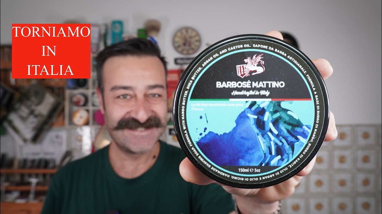 IL MATTINO HA L'ORO IN BOCCA - BARBOSE' MATTINO DI TFS - RASOIO COMPANION MUHLE