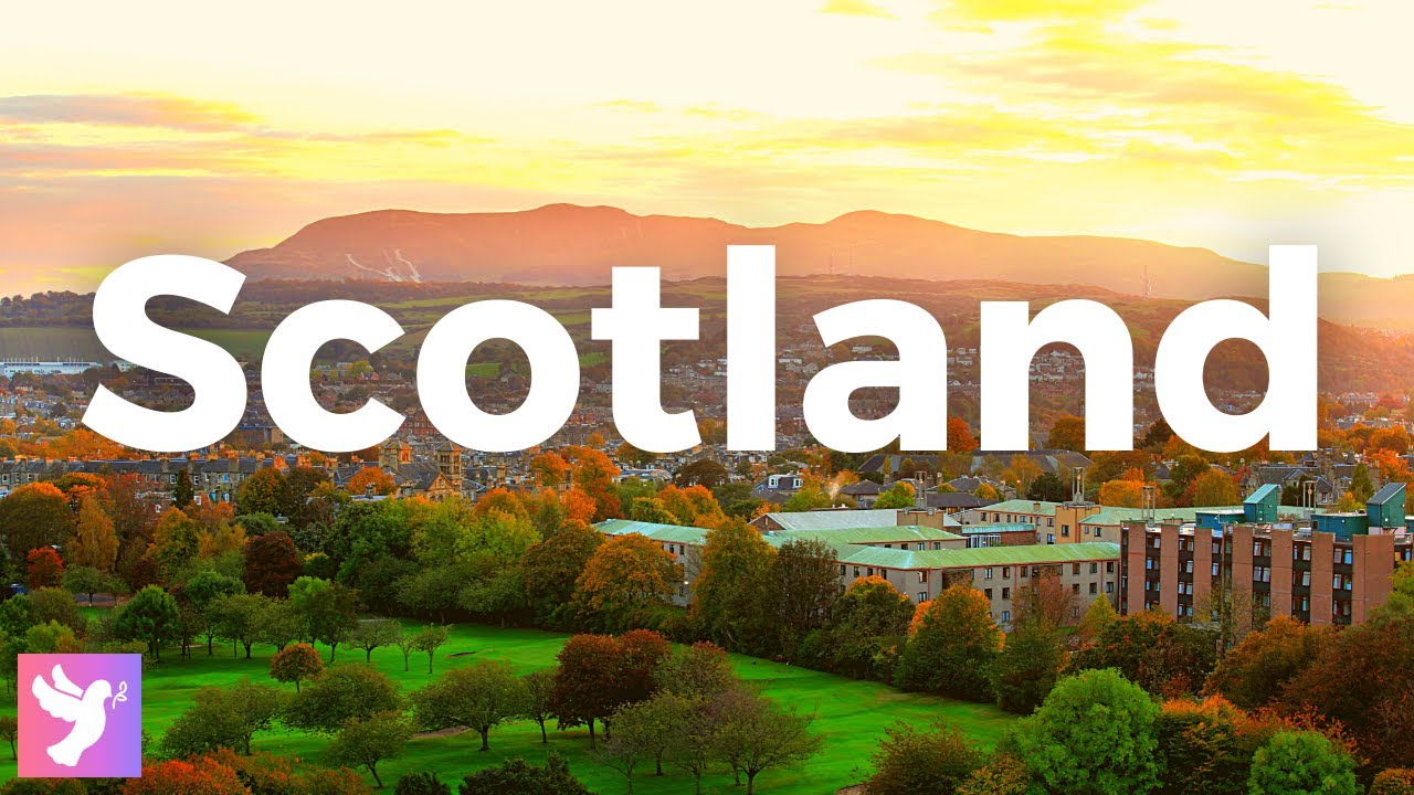 Scotland Nature Attractions with Relaxing Music - Study Music, Stress Relief, Sleep Music