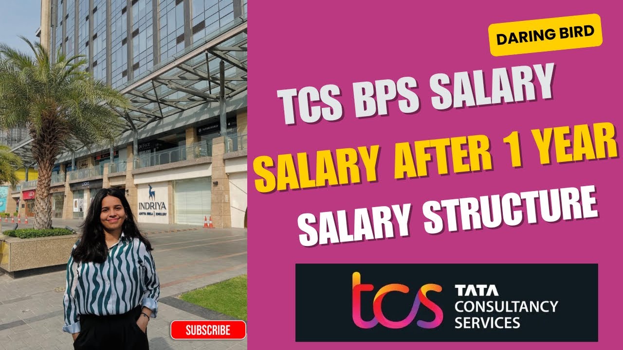 TCS BPS Salary after 1 year || Salary Structure