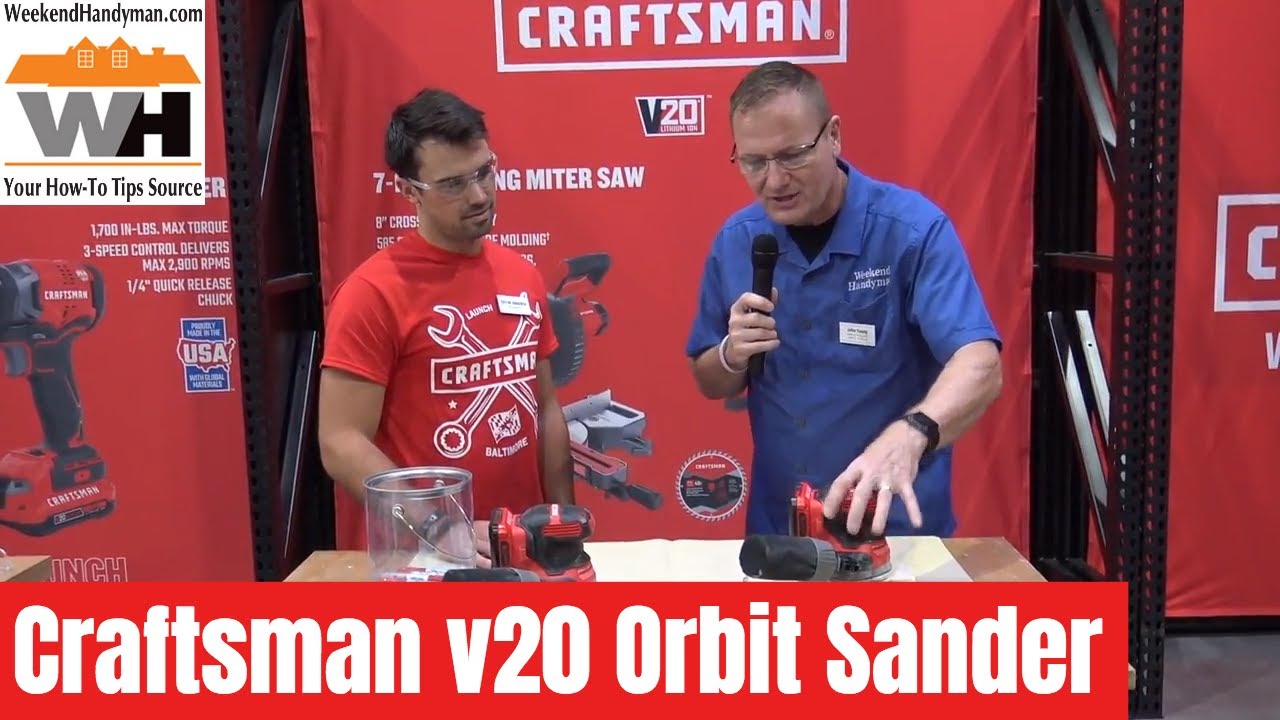 Craftsman V20 Cordless Random Orbit Sander #CraftsmanTough | Weekend Handyman