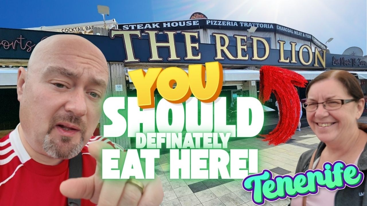 The Red Lion - Food to DIE For! in Tenerife's, Costa Adeje