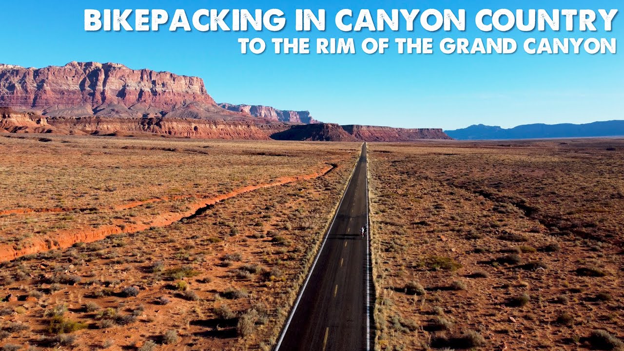Camping On The Rim of the Grand Canyon-Bikepacking Arizona-Episode 4