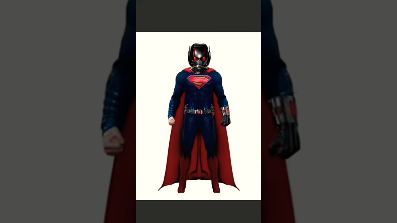 Super Man + Ant Man😳||#mixingfixing #shortvideo #shorts #superman #antman